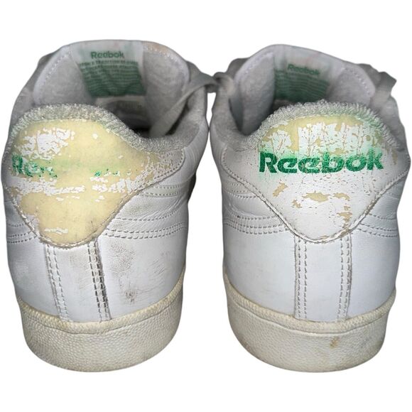 Reebok Club C 85 Chalk White Green Mens 11W Retro 90s Vintage Sneakers - Picture 16 of 16